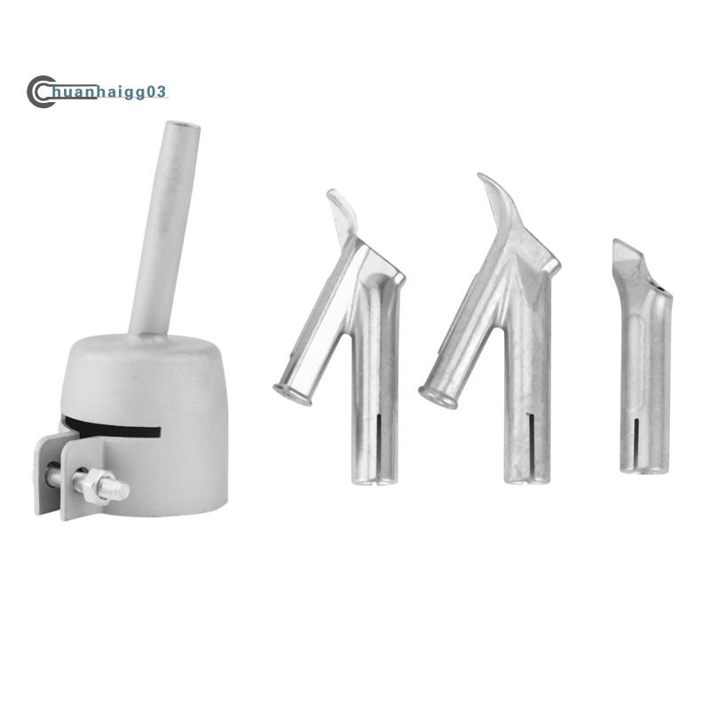 หัวฉีดเชื่อมความเร็ว 4 ชิ้น สําหรับไวนิล พลาสติก Pvc หัวฉีดลมร้อน หัวเชื่อมความเร็วสามมุม กลม ชนิด Y