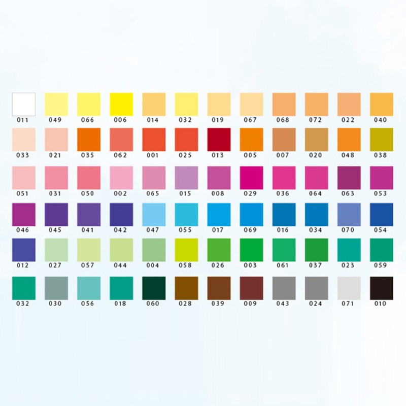 72 Color Water-soluble Colour Pencils Pre-sharpened Crayons Set with ...