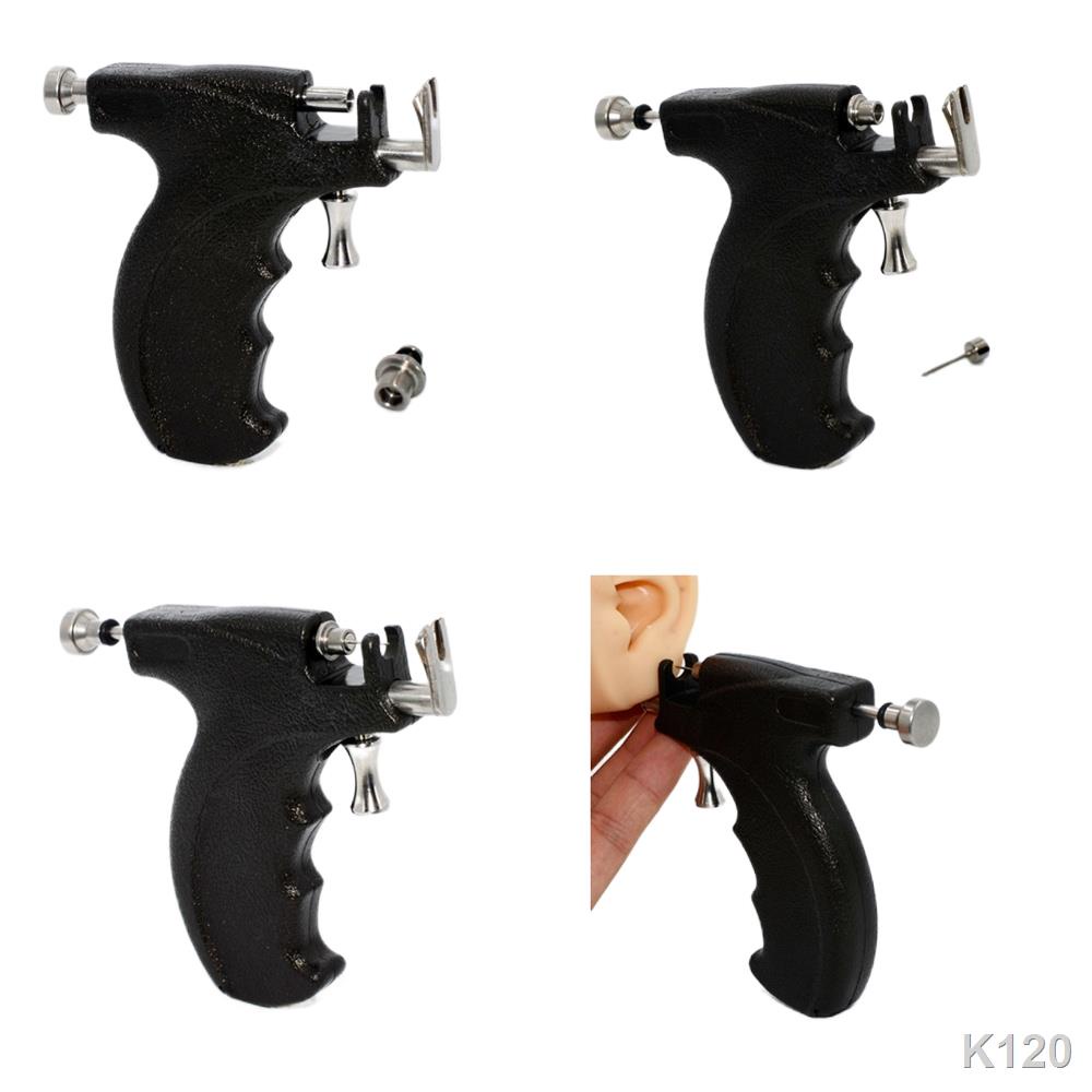 ตุ้มหู Professional Piercing Gun Tools Kit Ear Nose Body Navel Piercing Gun No Pain Piercer