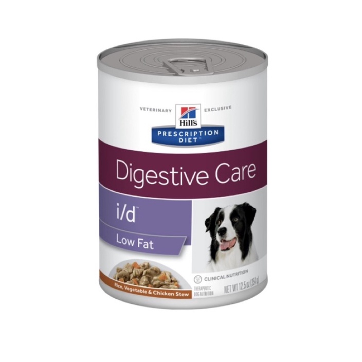 Hill’s Prescription diet Digestive Care i /d low fat อาหารไขมันต่ำสำหรับสุนัขที่มีภาวะผิดปกติของระบบทางเดินอาหาร
