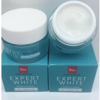 BSC EXPERT WHITE RADIANCE CREAM 4g. (ผลิตปี2022)บีเอสซี เอ็กซ์เปิร์ท ไวท์ เรเดียนซ์ ขนาด4 กรัม(สินค้าใหม่)