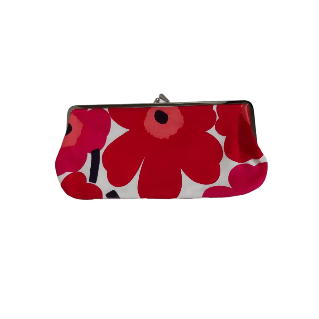 Marimekko แท้ 💯% Silmälasi Kukkaro Mini Unikko Purse M