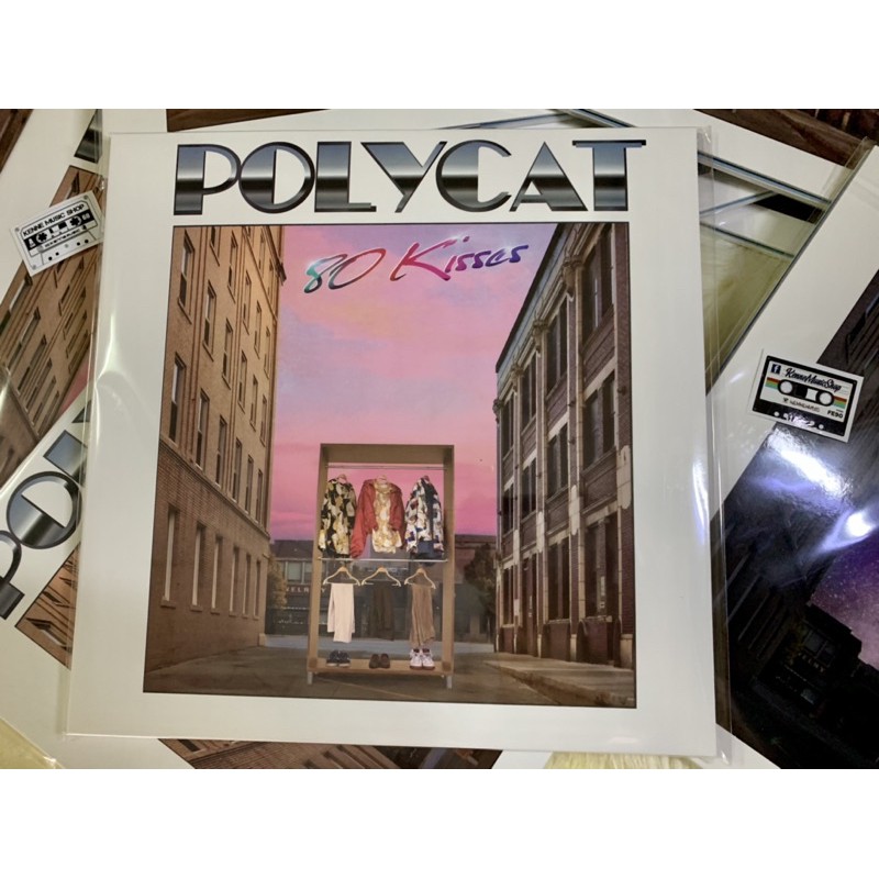 แผ่นไวนิล POLYCAT อัลบั้ม 80 KISSES(แผ่นสีฟ้า) - kennejung - ThaiPick