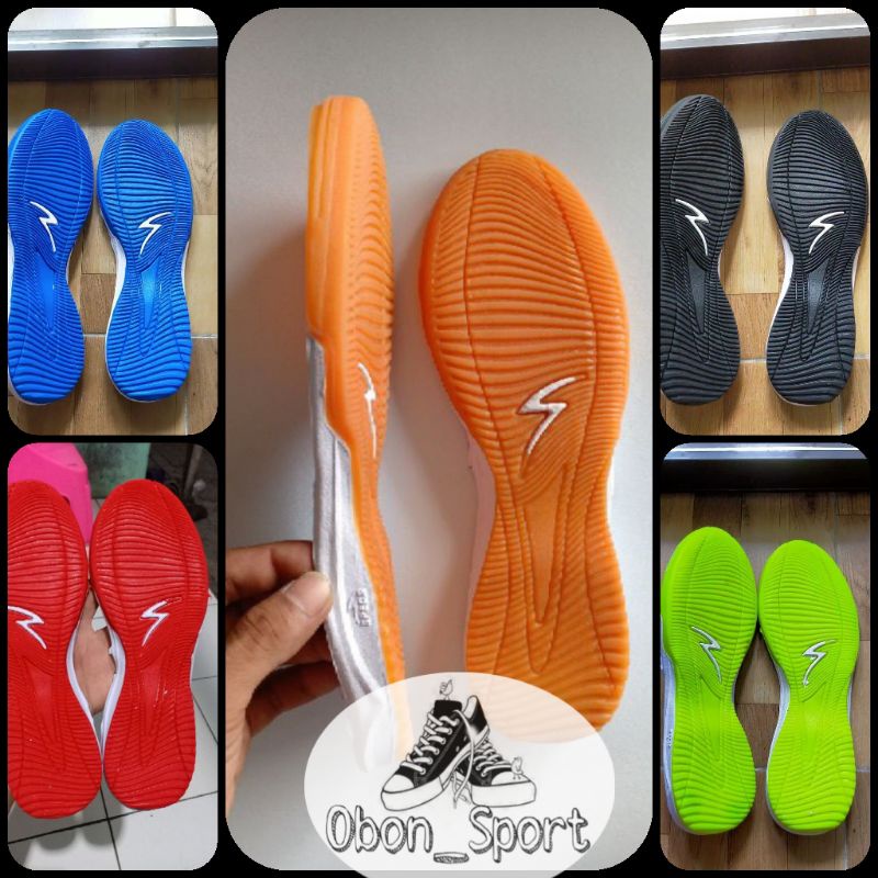 SPCS รองเท้าฟุตซอล Outsole - รองเท้าฟุตซอลยางเต็ม Sole Lightspeed รุ่น [1]