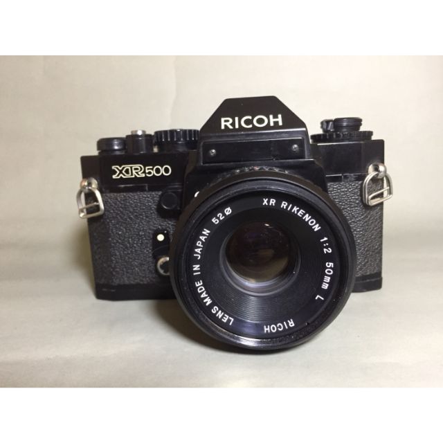 กล้องฟิล์ม ricoh xr500 พร้อมเลนส์ มีตัวอย่างภาพ