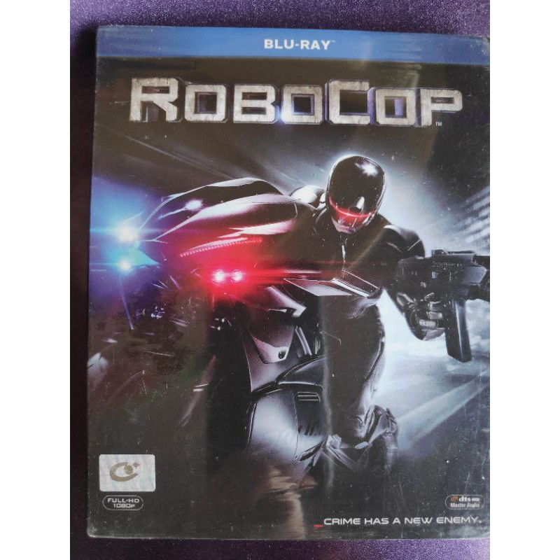 Blu-ray RoboCop with Slipcover บลูเรย์ โรโบคอป กล่องฟ้า ปกสวม มีเสียงไทย ซับไทย