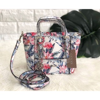 GUESS FLAMINGO MINI TOTE BAG