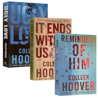 หนังสือ Reminders of Him / It Ends with Us / Ugly Love -Novel by Colleen Hoover ภาษาอังกฤษ สําหรับผู้ใหญ่