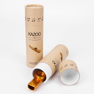 เครื่องดนตรี kazoo kazoo โลหะ แบบพกพา