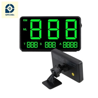 GPSDD ไมล์รถดิจิตอล GPS HUD SPEEDOMETER รุ่น C80 เครืองวัดความเร็วรถแบบดิจิตอล ใช้ได้กับรถทุกประเภท