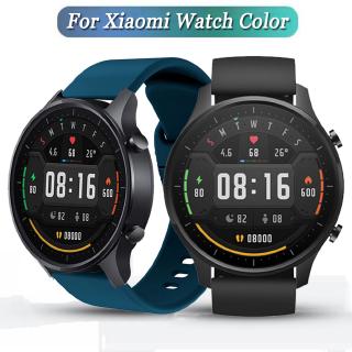 อะไหล่สายนาฬิกาข้อมือซิลิโคน 22 มิลลิเมตรสําหรับ xiaomi watch