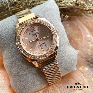 Coach Watch 🧡 โคทงานตัวขายดีมาแล้วครับ สายแม่เหล็ก ส่งฟรีมีปลายทาง