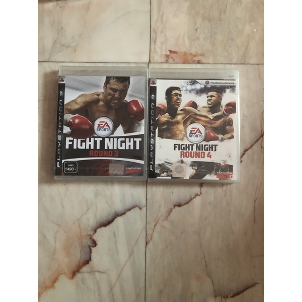 แผ่นเกม ps3 set Fight Night มือ1ทั้งหมด