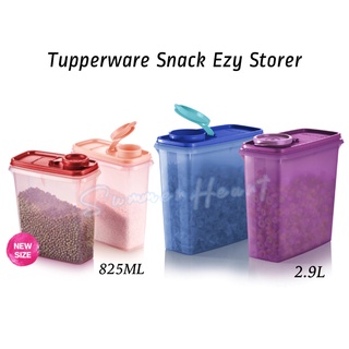 TUPPERWARE ทัปเปอร์แวร์ ขนมขบเคี้ยว Ez Storer 825 มล. / 2.9 ลิตร (1 ชิ้น)