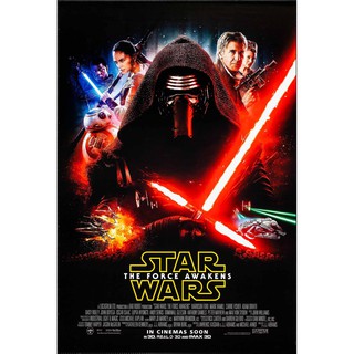 โปสเตอร์ หนัง Star Wars สตาร์ วอร์ส Poster รูปภาพ ภาพติดผนัง โปสเตอร์ภาพพิมพ์ ตกแต่งบ้าน Minimal มินิมอล Movie Poster