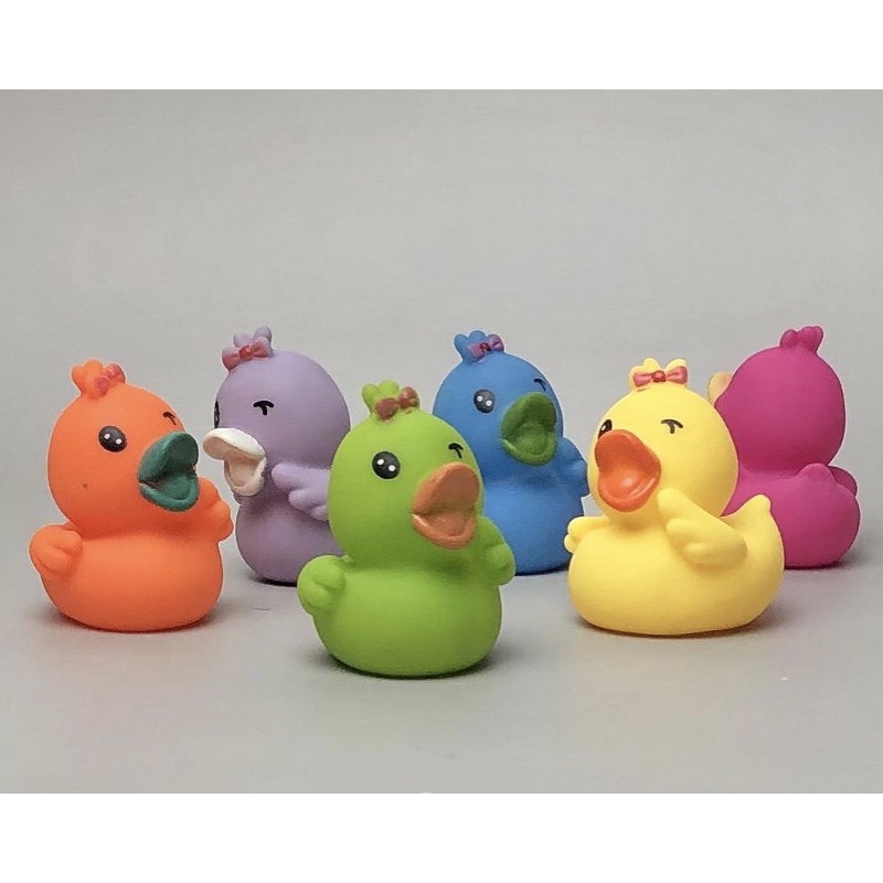 พร้อมส่ง ของเล่น ลอยน้ำ บีบมีเสียง เป็ด ส่งของทุกวัน รูปที่ 4