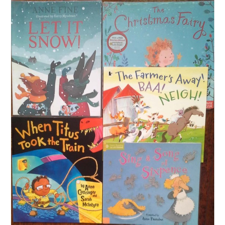 (25) Anne Fine, Anne Booth, Anne Vittur Kennedy, Anne Cottringer, Anne Faundez หนังสือมือสอง นิทาน ป