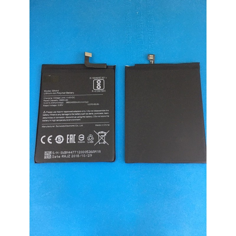 แบตเตอรี่แท้XiaomiRedmi5Plus(BN44)