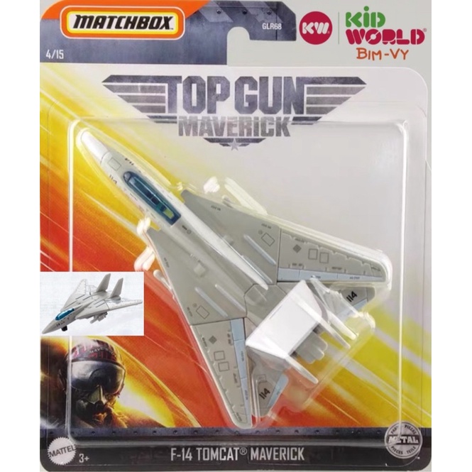 Matchbox Series F-14 Tomcat Maverick GKT61 เครื่องบินโมเดล