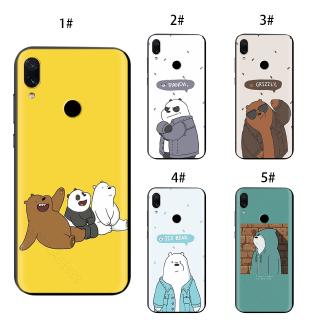 We Bare Bears ไอซ์แพนด้า เคสนิ่ม เนื้อซิลิโคน Xiaomi mi 6 8 9 a1 a2 lite pocophone Case