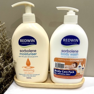 Redwin Sorbelone Moisturiser500ml+Redwin Sorbolene Body Wash500ml