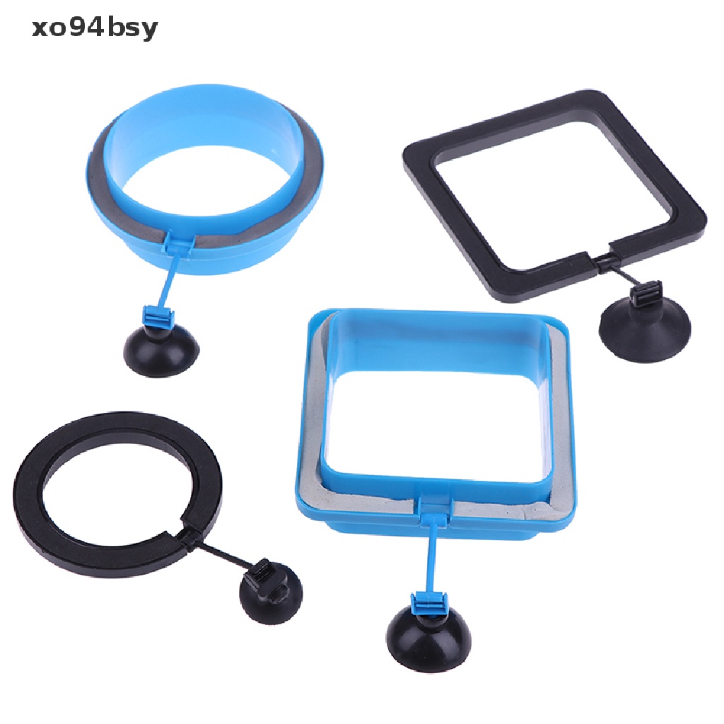 [xo94bsy] 1PC Aquarium Feed Ring สถานีตู้ปลาลอยอาหาร Tary Square/Circle Feeder
 [xo94bsy]
