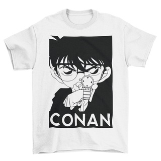 คอตต้อนคอกลมเสื้อยืด Unisex รุ่น Conan T-Shirt สวยใส่สบายแบรนด์ Khepri 100%cotton comb ลายพิมพ์รีดทับได้เลย ไม่หด ไม่ย้ว