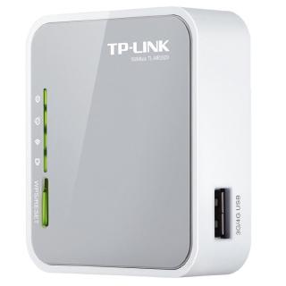 TP-LINK Portable 3G/4G Wireless N Router รุ่น TL-MR3020 (สีขาว)P-LINK Portable 3G/4G Wireless N Router รุ่น TL-MR3020 (ส