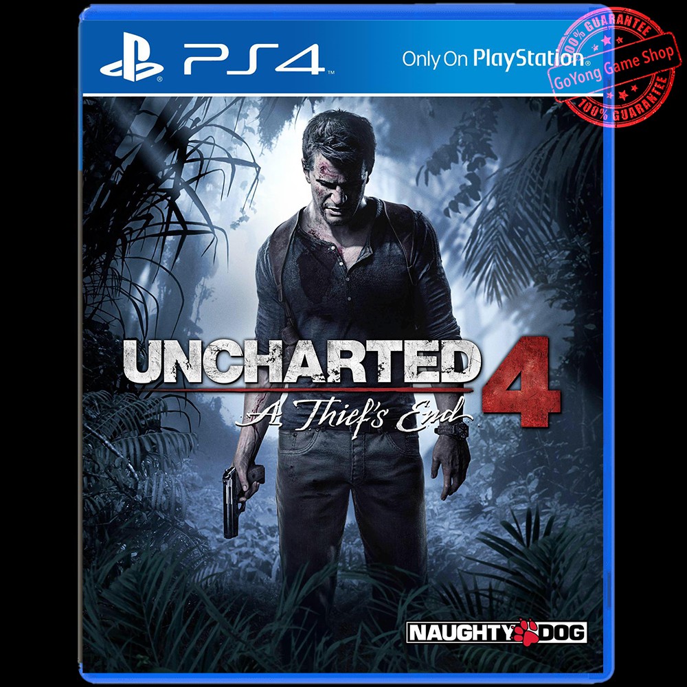 ขายแผ่นเกมส์ Uncharted 4 (มือ2 Zone3) แผ่นเกมส์ PS4