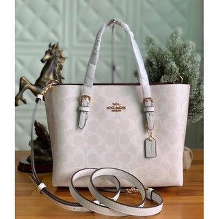 COACH MINI MOLLIE TOTE IN SIGNATURE CANVAS