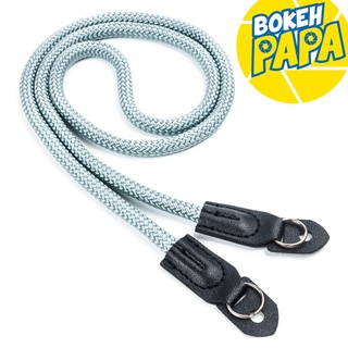 สายคล้องกล้อง น้ำหนักเบา เชือกถัก เชือกปีนเขา คล้องคอ ( ปลายห่วง )( Lite Climbing Rope Camera Strap ) สายคล้อง สาย กล้อง