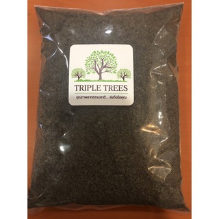 งาดำบดอบ เกรด A Black Sesame Powder By Triple Trees