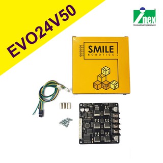 INEX Smile Robotics บอร์ดขับมอเตอร์ EVO24V50 /Dual motor driver module/DIY/motor