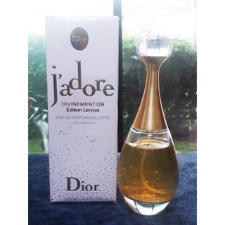 เซลล์มีตำหนิ น้ำหอมสิงคโปร์ Dior Jadore Divinement or edition limitée 100ml