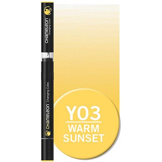 (KTS)ปากกา Chameleon Marker - YO3 Warm Sunset ผสมสีไล่เฉดสีได้!!