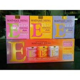 MADAME HENG สบู่สูตรต้นตำรับมาดามเฮง พลัส วิตามินซี (Original Plus Vitamin C Soap) 150g 3 pcs