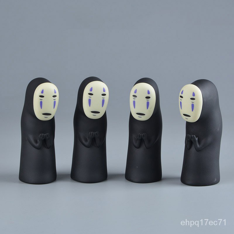 2021Studio Ghibli Sirited Away No Face Man Vinyl Action Figure Miyazaki  Hayao Anime Kaonashi Model 8cm Decoration Doll K | Shopee Thailand