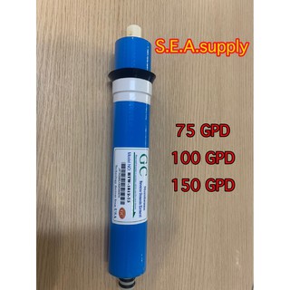 ไส้กรองน้ำเมมเบรน RO 100 GPD (RO Membrane) ไส้กรองน้ำ RO (Reverse Osmosis) 1ชิ้น