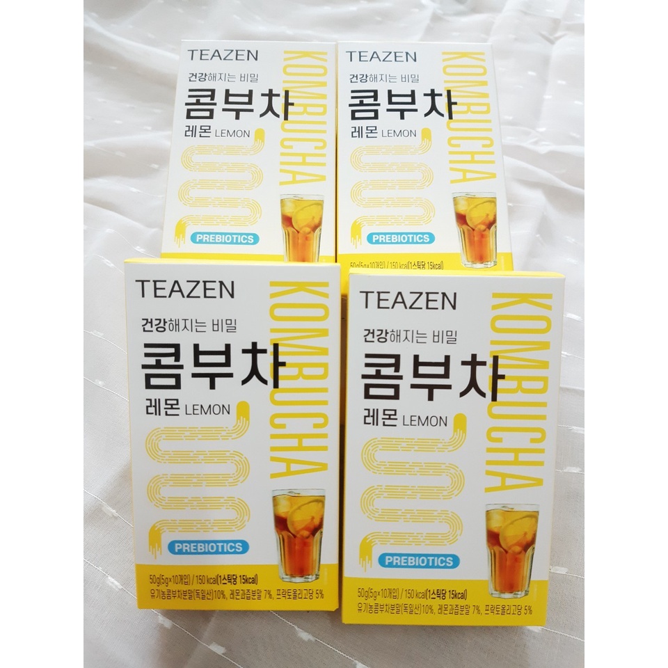 พร้อมส่ง 🔥 TEAZEN KOMBUCHA คอมบุชา ชาหมักเกาหลี