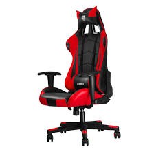 เก้าอี้เกมมิ่ง NUBWO NUB-CH005 Gaming Chair แดงดำ รับประกันช่วงล่าง 1 ปี ขาเหล้ก