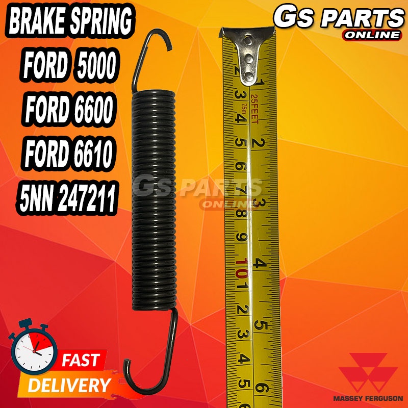 สปริงเบรก FORD 5000/6600/6610 5NN 247211 GS PARTS