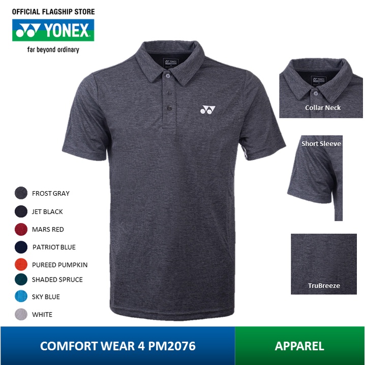 Yonex Comfort Wear 4 เสื้อโปโล สําหรับผู้ชาย PM2076