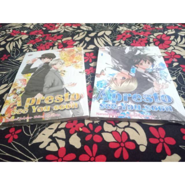 Shounen Ai Comic Set A Presto See You Soon Vol 1-3end