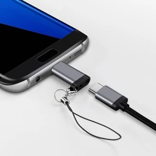 Caravan crew Type-C to Micro OTG Charging Adapter Connector อะแดปเตอร์แปลงหัวชาร์จ ตัวแปลง หัวชาร์จ Converter USB