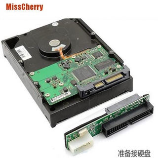 (Misscherry) อะแดปเตอร์ Sata เป็น Pata Ide Plug and Play 7 + 15 Pin 3.5 / 2.5 Sata