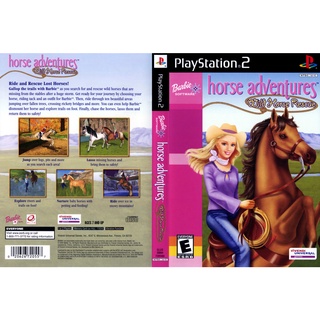 แผ่นเกมส์ PS2 Barbie Horse Adventures - Wild Horse Rescue   คุณภาพ ส่งไว (CD)