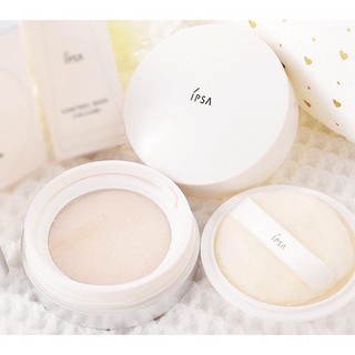 IPSA Pure Loose Powder EX  พร้อมพัฟในตลับ ของแท้