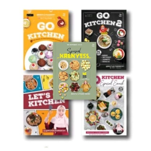 GO KITCHEN 1, GO KITCHEN 2, LETS GO KITCHEN & GO KITCHEN พิเศษ SNACK โดย Restu Utami Dewi
