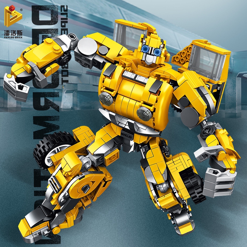 หุ่นยนต์เสียรูปใหม่ต่อสู้เพื่อแทรกด้วงประกอบ automan อนุภาคขนาดเล็ก ...
