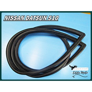 NISSAN DATSUN 510 REAR WIND SHIELD GLASS SEAL WEATHERSTRIP RUBBER  // ยางขอบกระจกบานใหญ่หลัง สินค้าคุณภาพดี